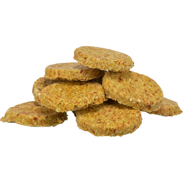 Pea Based Cracker | Dandelion, Beetroot, Carrot | Rabbit Treats