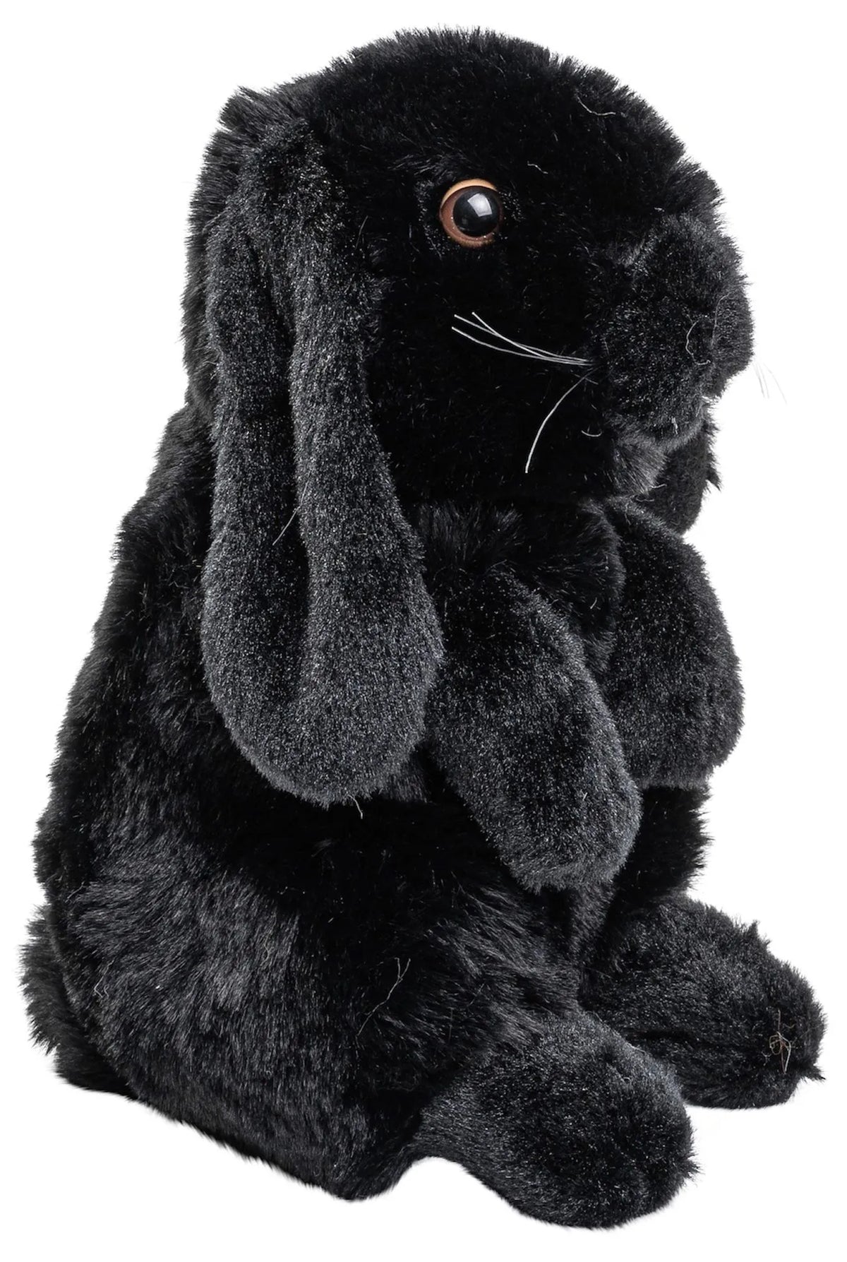 Uni-Toys | Black Lop Standing Rabbit | Soft Toy