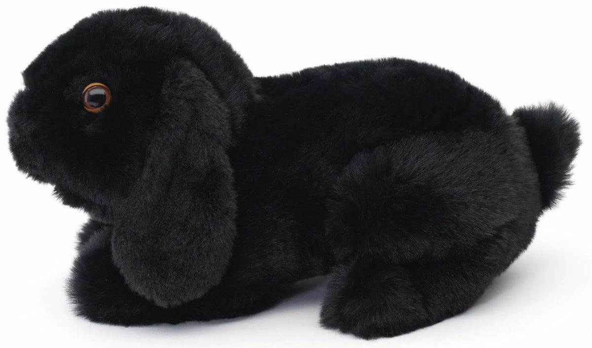 Uni-Toys | Black Lop Rabbit | Soft Toy