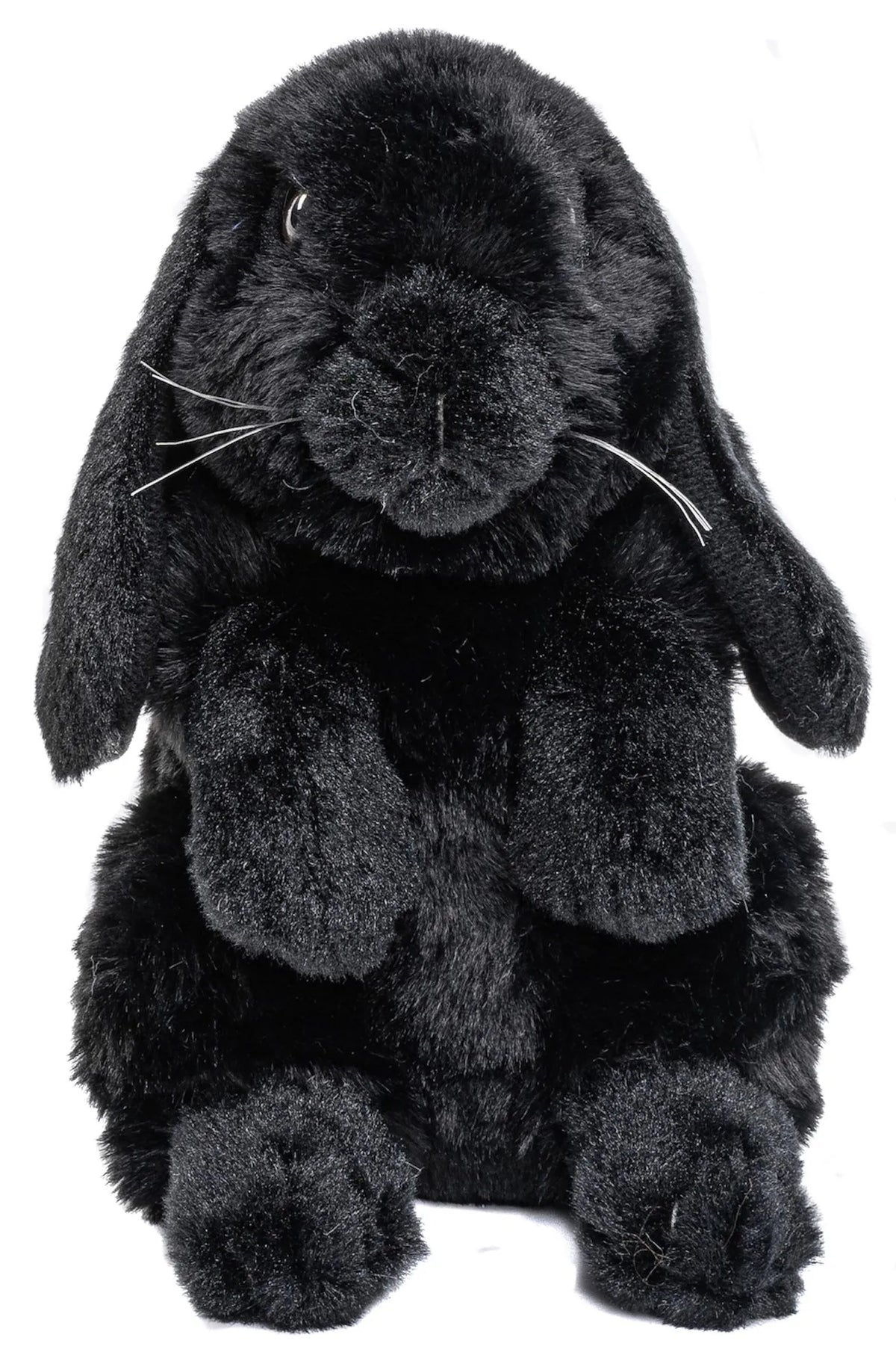 Uni-Toys | Black Lop Standing Rabbit | Soft Toy