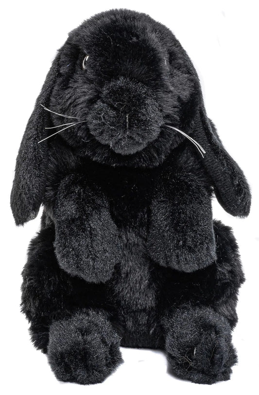Uni-Toys | Black Lop Standing Rabbit | Soft Toy