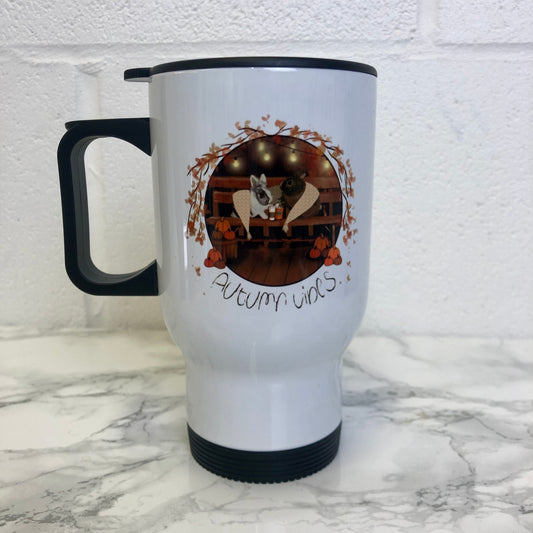 Autumn Vibes Travel Mug