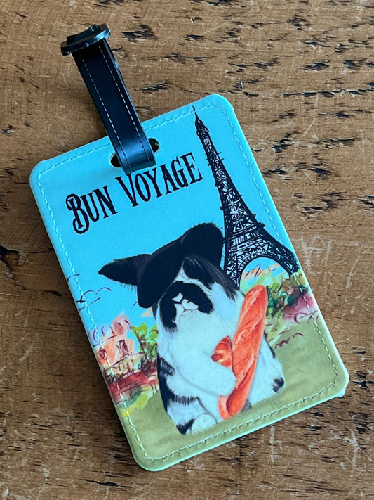 Bun Voyage Luggage Tag