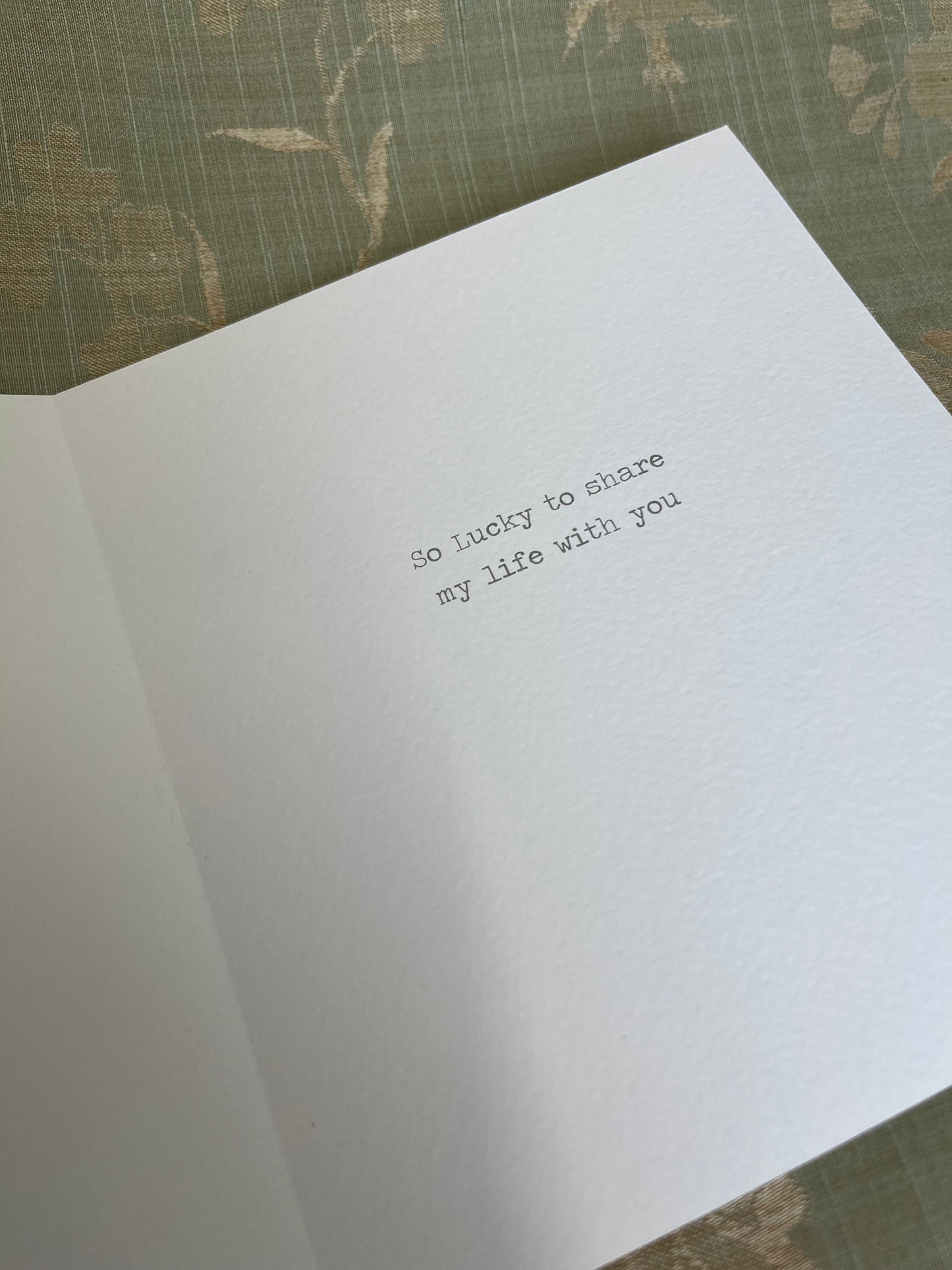 Love You Bunnies and Hearts  | Card