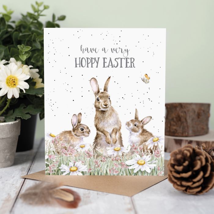 Hoppy Easter Bunny | Greeting Card