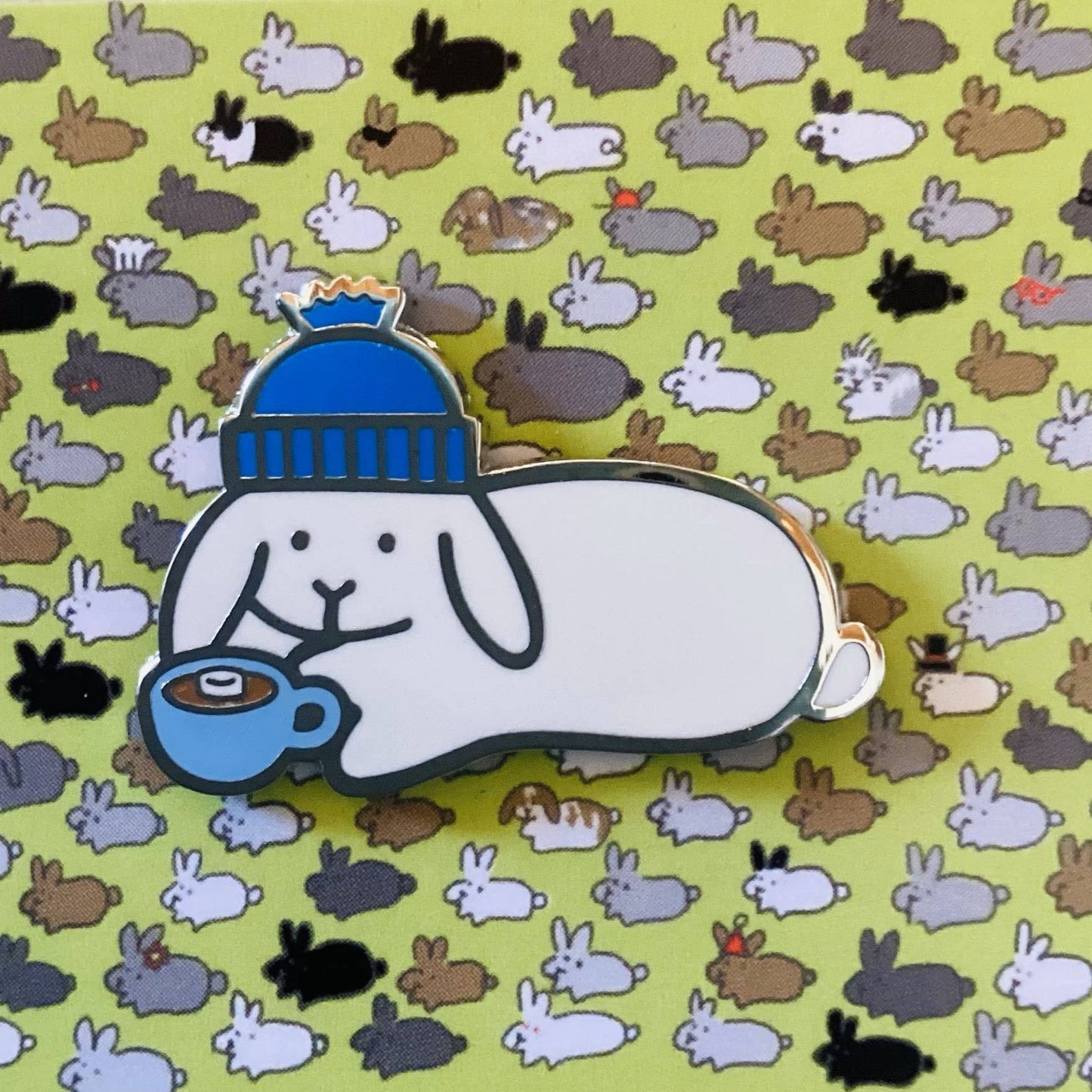 Beanie Bunny | Enamel Pin