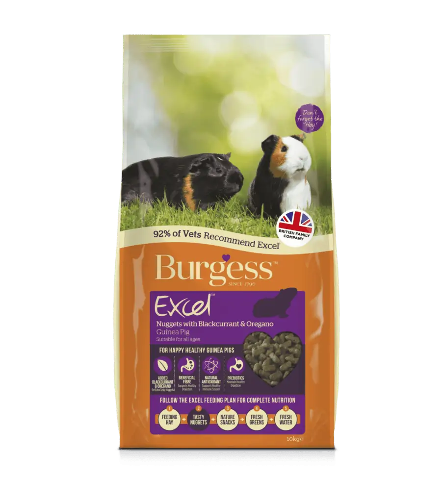 Excel Guinea Pig Nuggets with Blackcurrant & Oregano - 10KG