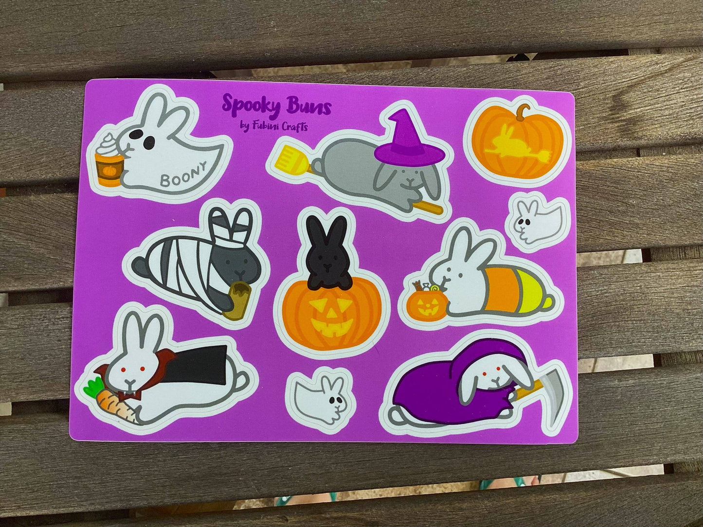 Spooky Buns | Sticker Sheet