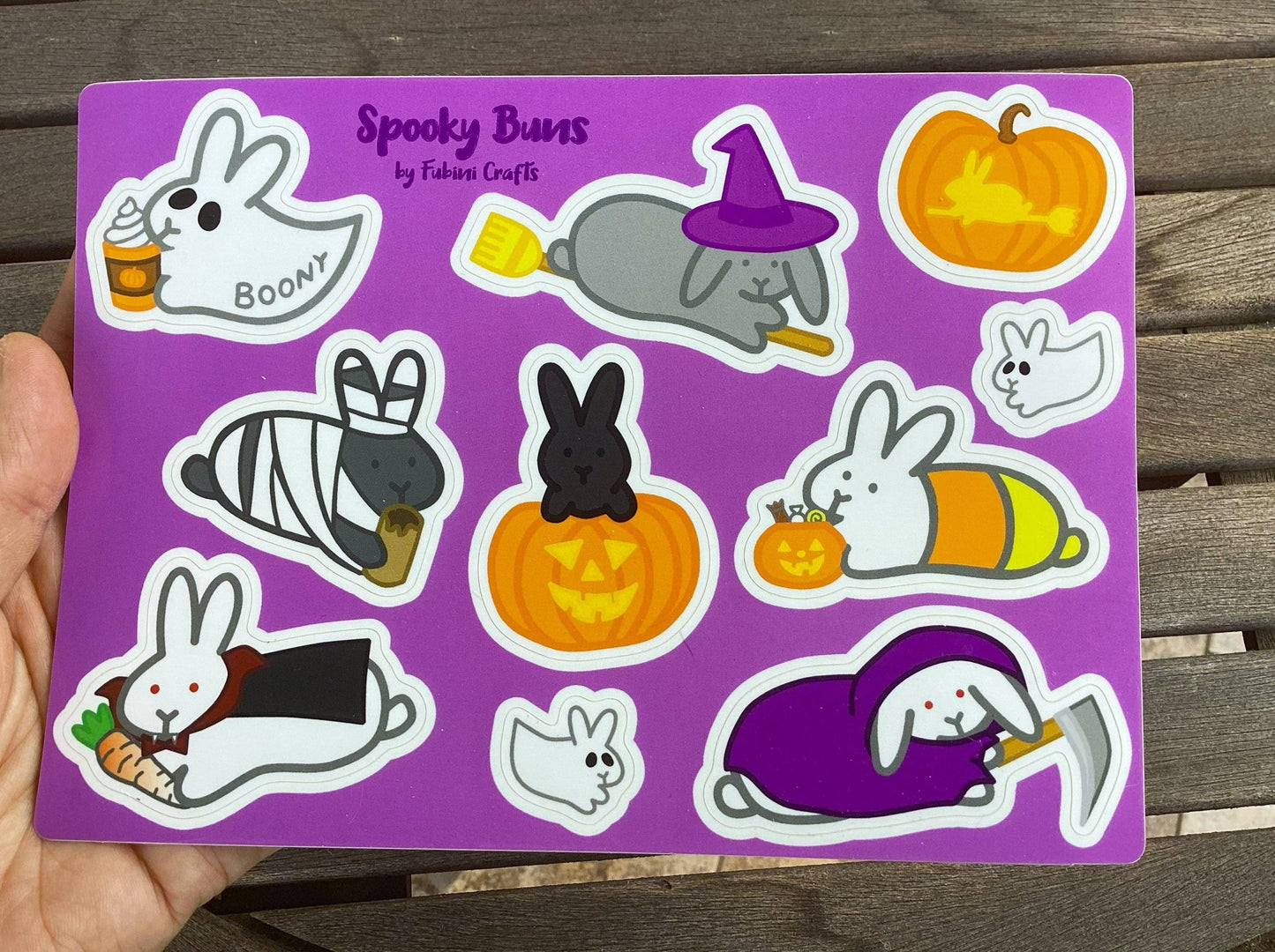 Spooky Buns | Sticker Sheet