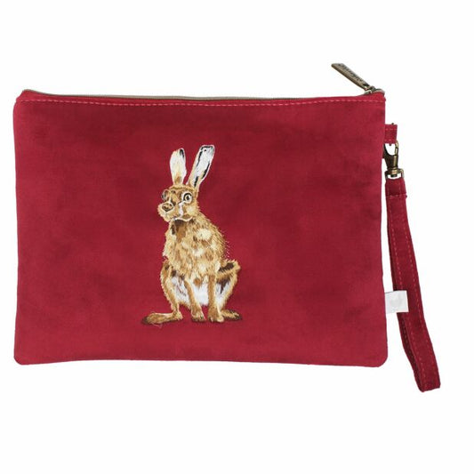 Golden Hour Hare | Pouch, Evening Bag