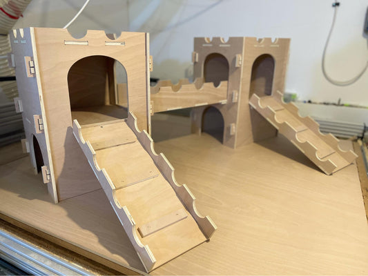 Flatpack Two Ramp Castle