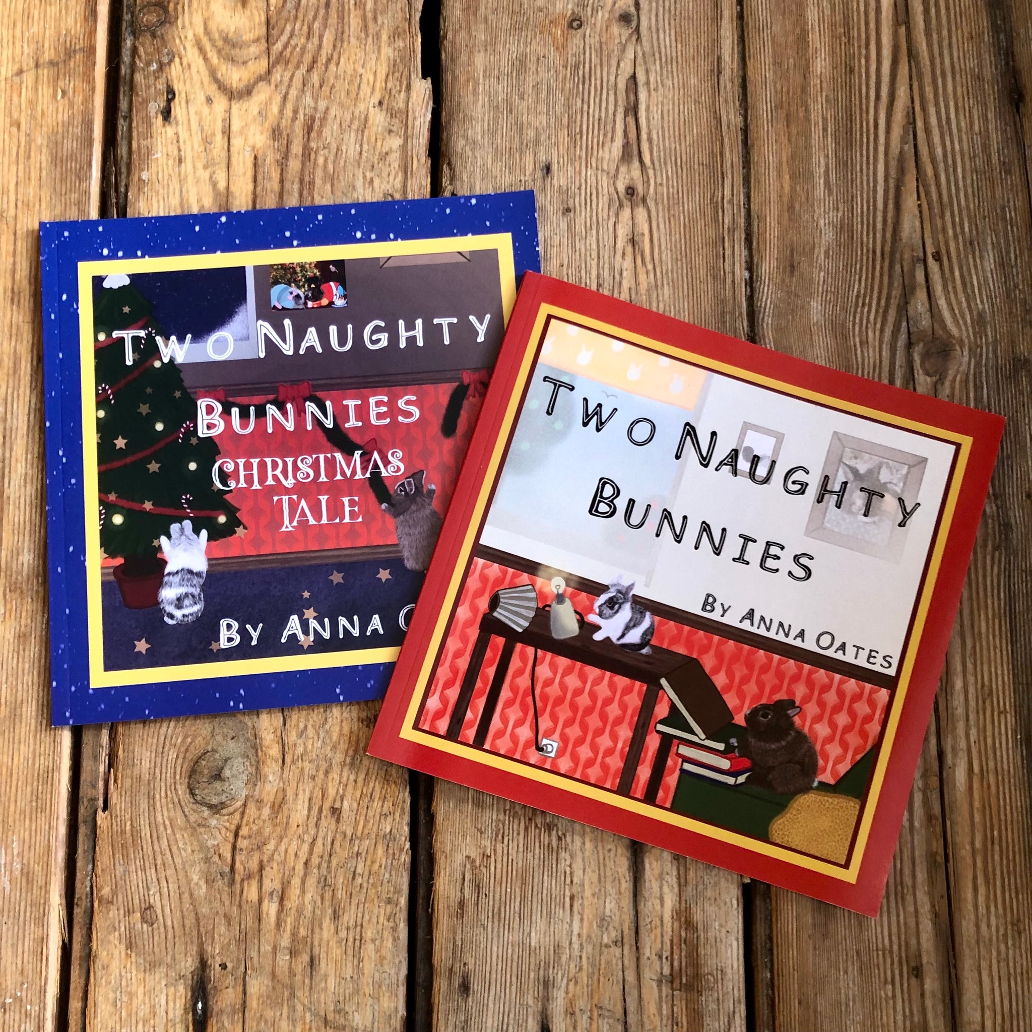 Two Naughty Bunnies, Two Cute Books Bun-dle