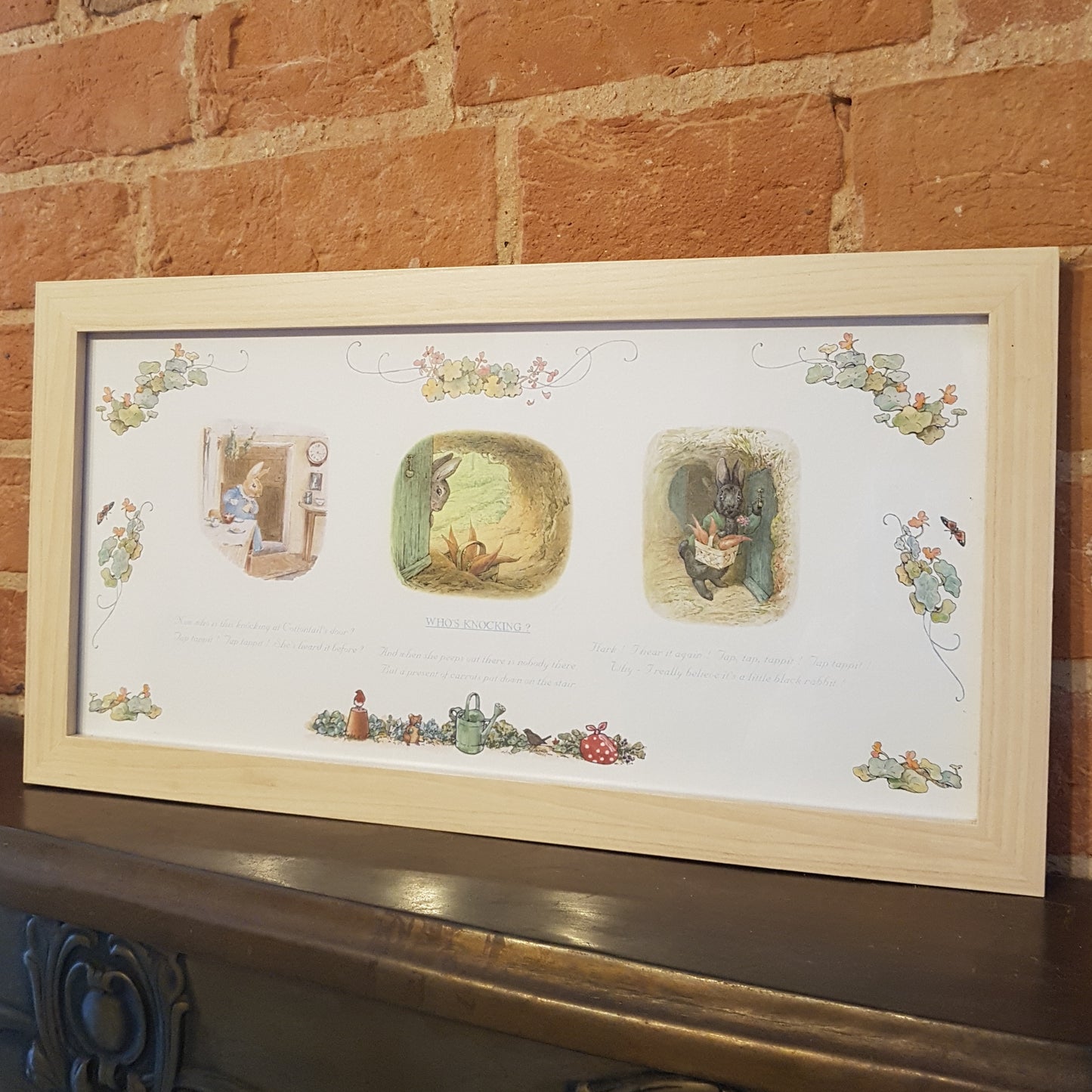 Beatrix Potter Nursery Rhymes Manuscript Framed Print - 1999