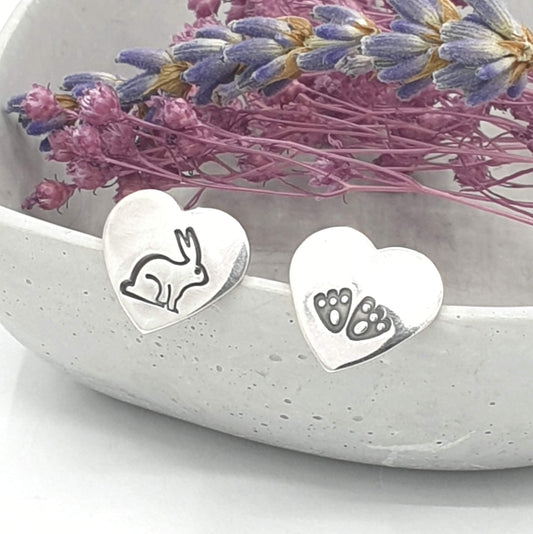 Bunny Feet Stud Earrings