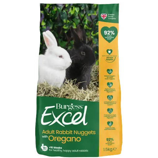 Burgess Excel Rabbit Adult Food with Oregano