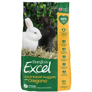 Burgess Excel Rabbit Adult Food with Oregano