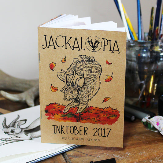 Jackalopia - Inktober 2017