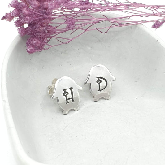 Personalised Lola Lop Bunny Rabbit Stud Earrings