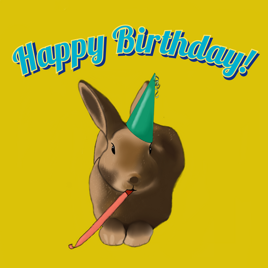 Bunny Birthday Cards