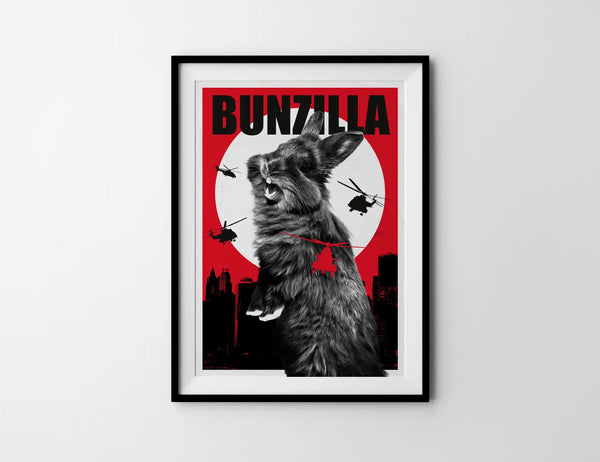 Bunzilla Art Print | Postcard & A4