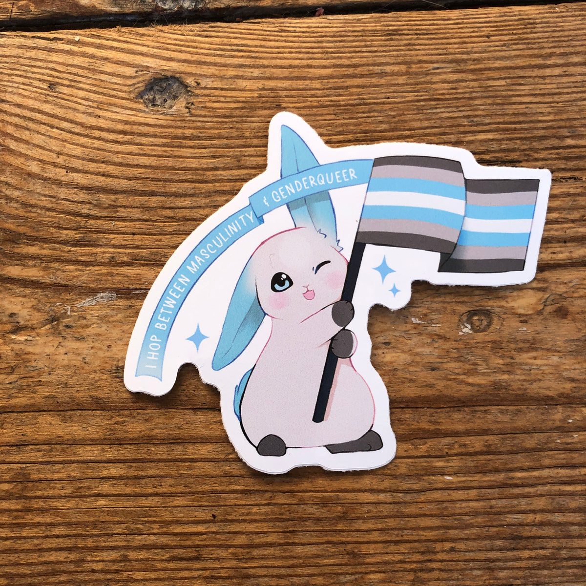 Lgbt Rabbits LGBTQ+ Pride Bunnies Stickers