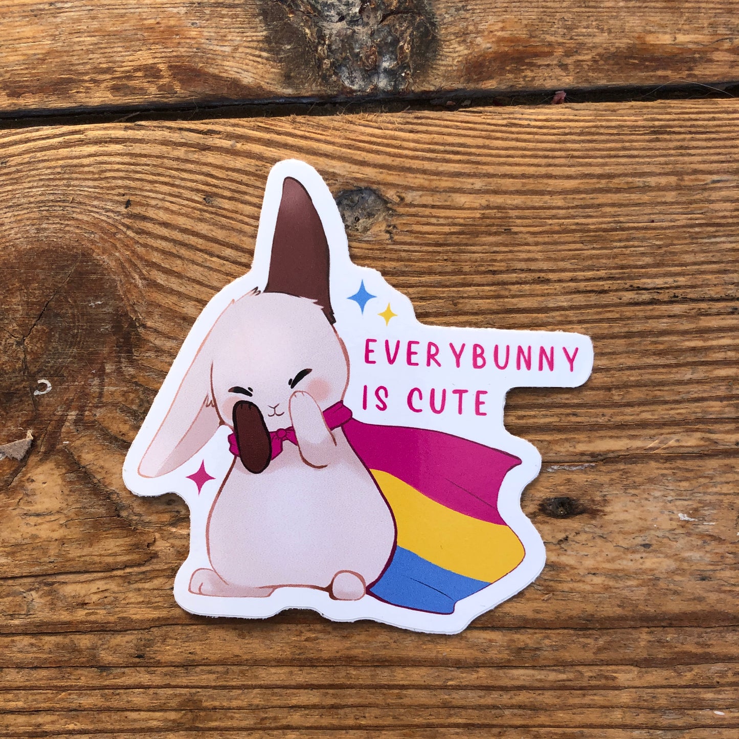 LGBTQ+ Pride Bunnies Stickers