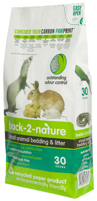 30 litre bag of back to nature litter for rabbits
