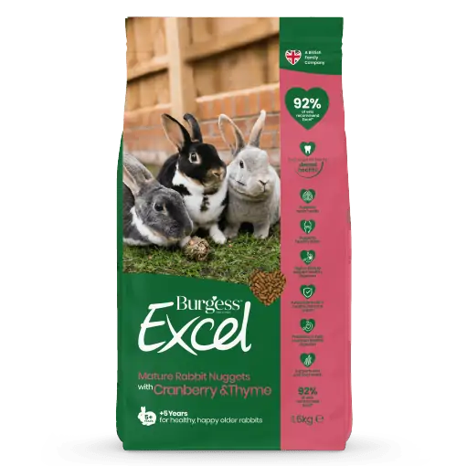 Burgess excel junior clearance and dwarf rabbit food