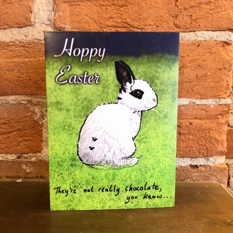 Rabbit Retail Easter Card