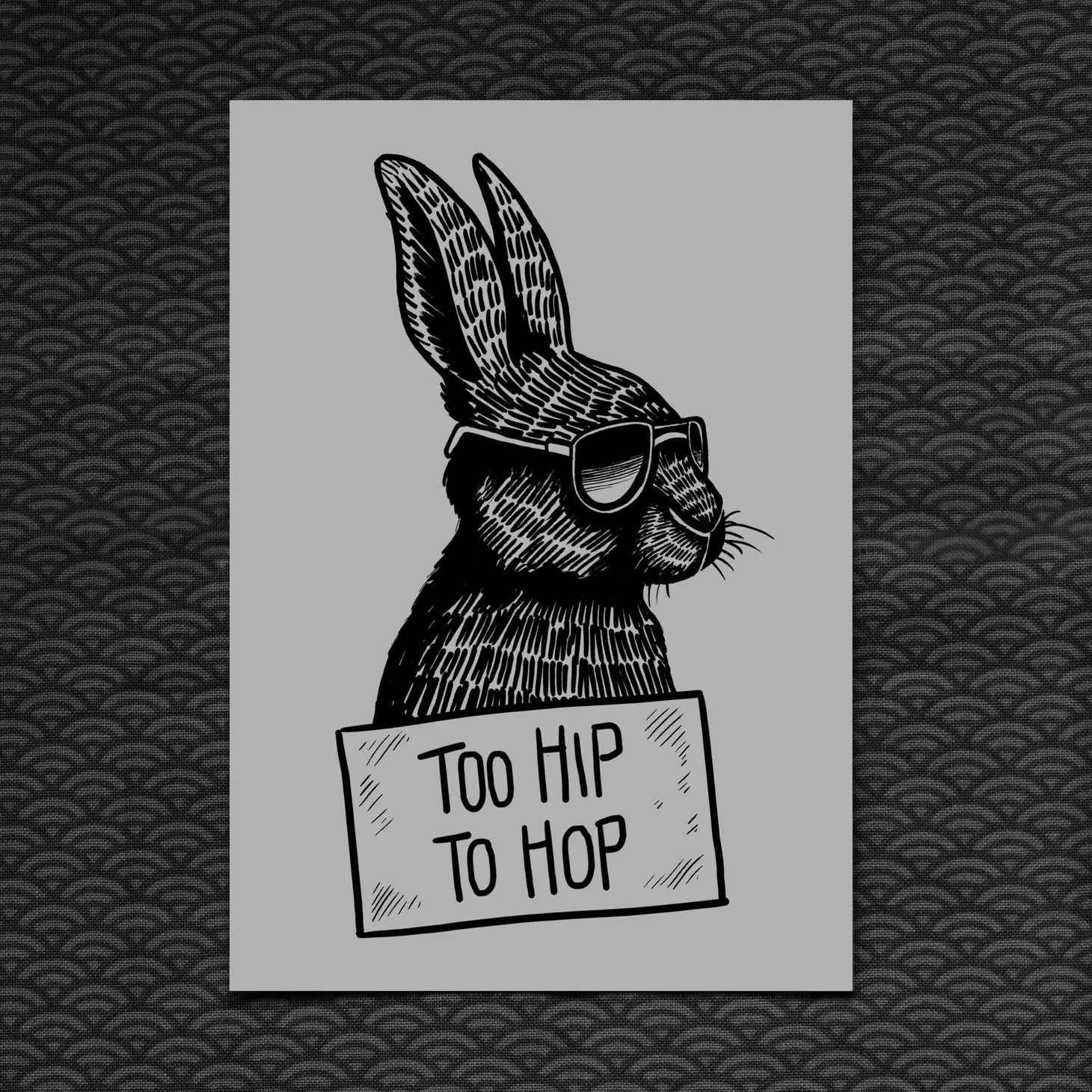 Too Hip to Hop Art Print