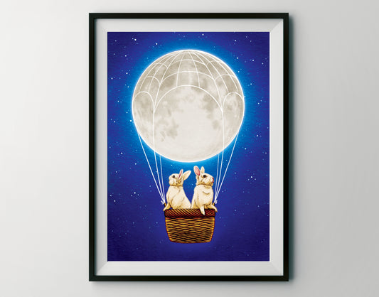 Moonbound Art Print