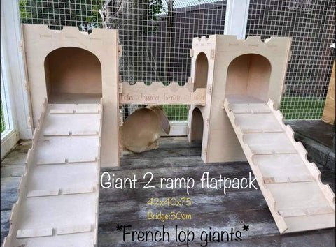 Flatpack Giant Bunny 2 Ramp Castle