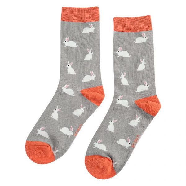 Bamboo Bunny Ankle Socks - Women's