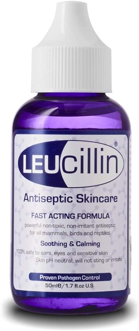 Leucillin Non Toxic Antiseptic Animal Skincare | Dropper 50ml