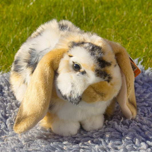 Marble Lop Rabbit Plush | Grey or Brown