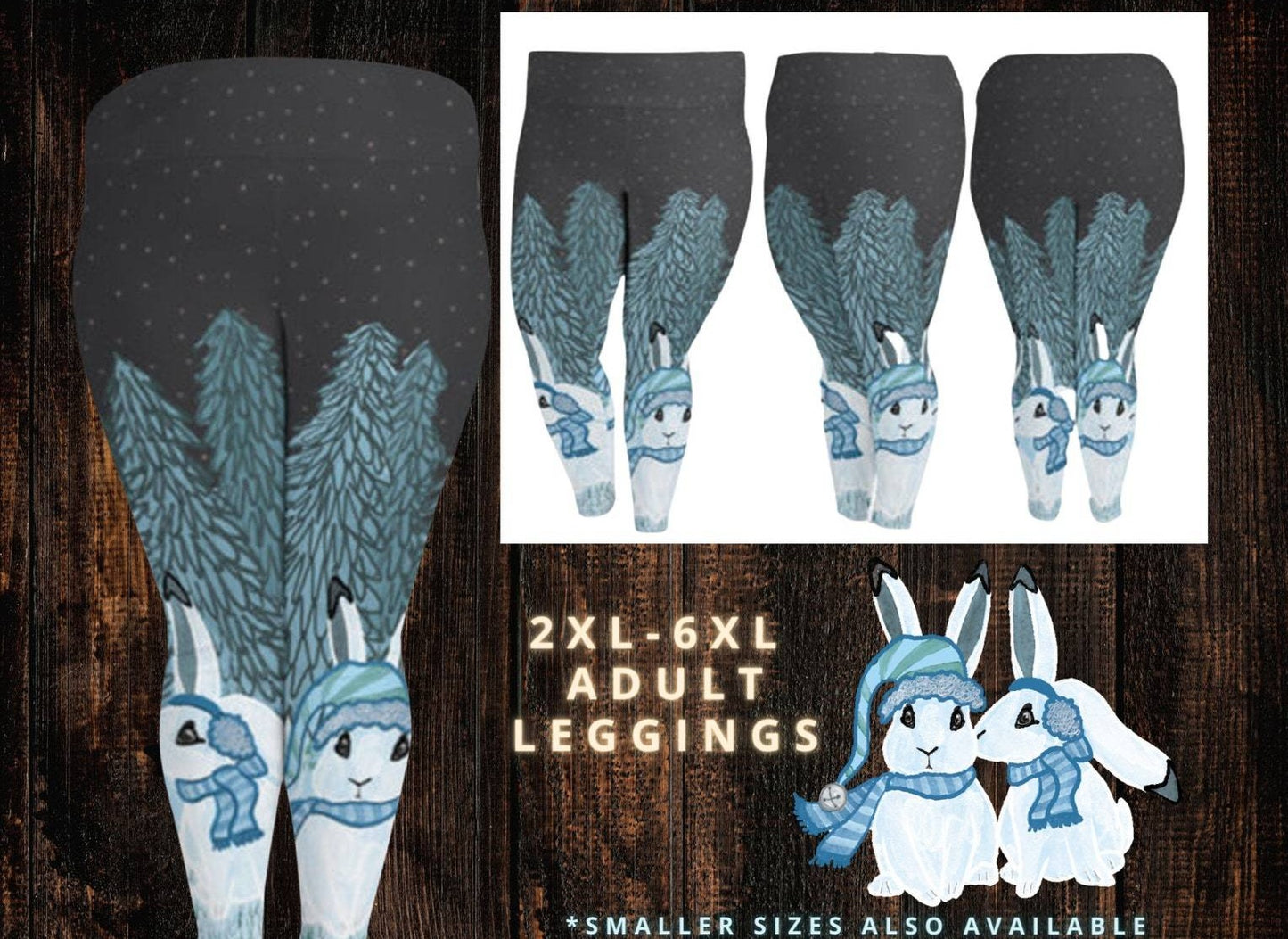 Snowshoe Hare Leggings