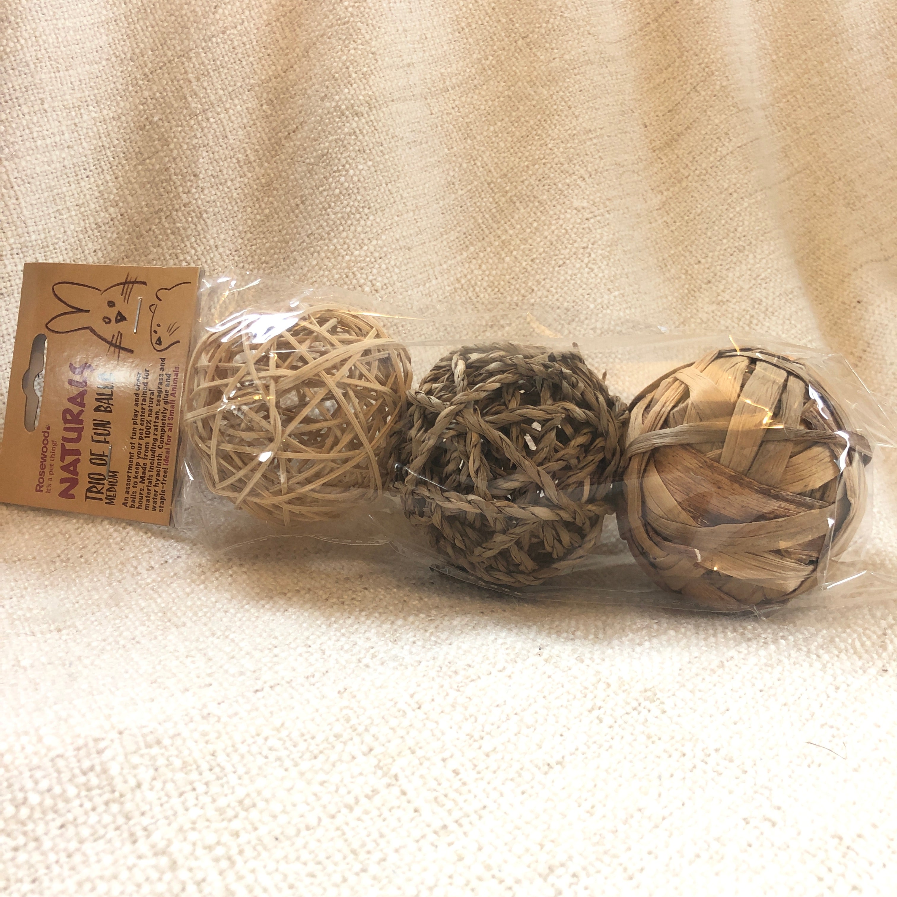 Trio of Fun Balls | Chew Toy for Rabbit – Rabbit Retail