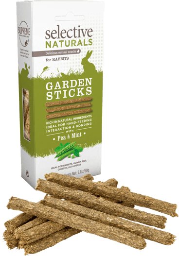 Selective Naturals Garden Sticks with Pea and Mint