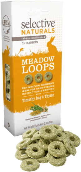 Selective Naturals Meadow Loops with Timothy Hay and Thyme