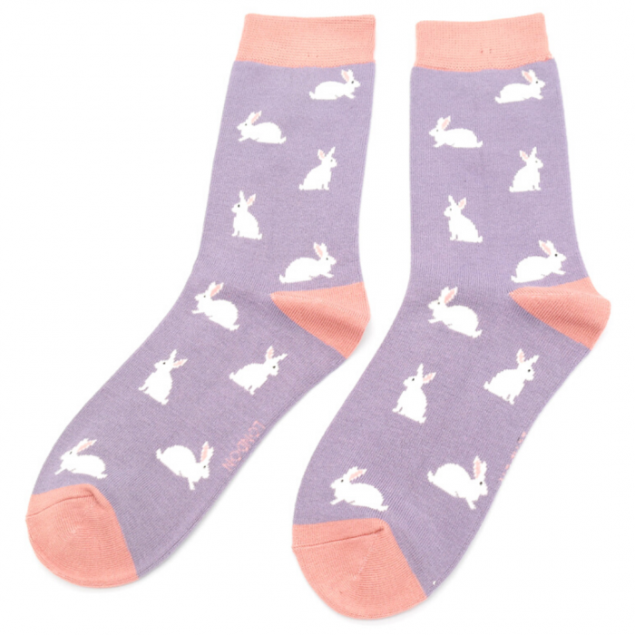 Bamboo Bunny Ankle Socks - Women's