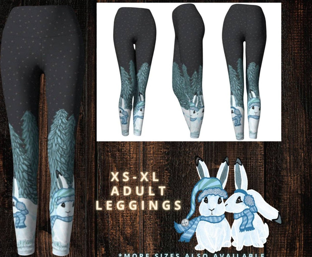 Snowshoe Hare Leggings